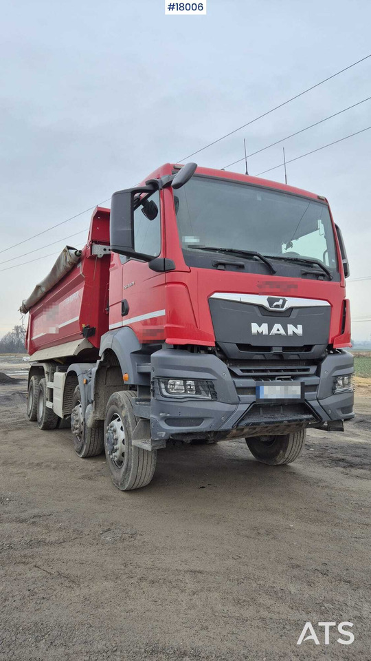 Four-axle tipper MAN TGS 41.470 8x6 (2021) - מזהיר: תמונה 4 Four-axle tipper MAN TGS 41.470 8x6 (2021) - מזהיר: תמונה 4