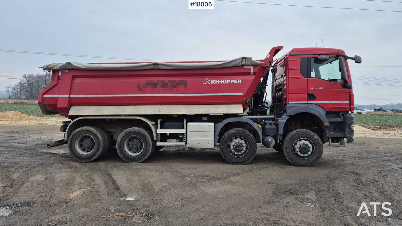 Four-axle tipper MAN TGS 41.470 8x6 (2021) - מזהיר: תמונה 5 Four-axle tipper MAN TGS 41.470 8x6 (2021) - מזהיר: תמונה 5