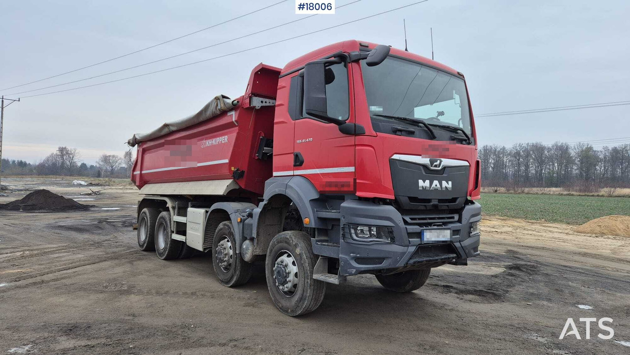 Four-axle tipper MAN TGS 41.470 8x6 (2021) - מזהיר: תמונה 3 Four-axle tipper MAN TGS 41.470 8x6 (2021) - מזהיר: תמונה 3