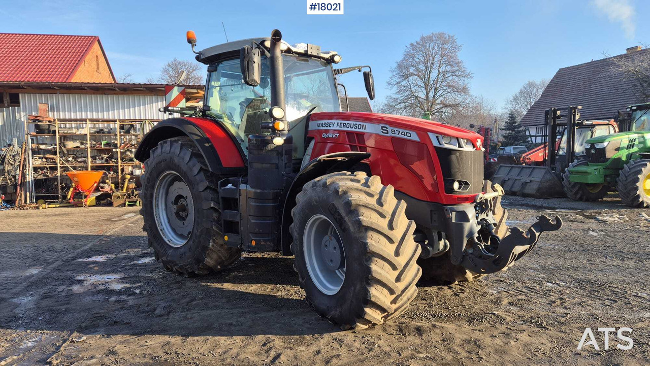 Massey Ferguson 8740S agricultural tractor (2019) - טרקטור חקלאי: תמונה 3 Massey Ferguson 8740S agricultural tractor (2019) - טרקטור חקלאי: תמונה 3