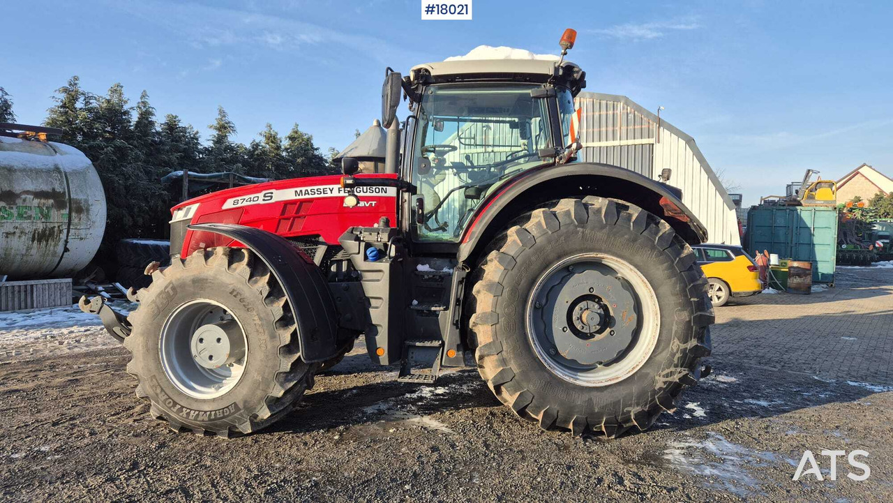 Massey Ferguson 8740S agricultural tractor (2019) - טרקטור חקלאי: תמונה 5 Massey Ferguson 8740S agricultural tractor (2019) - טרקטור חקלאי: תמונה 5