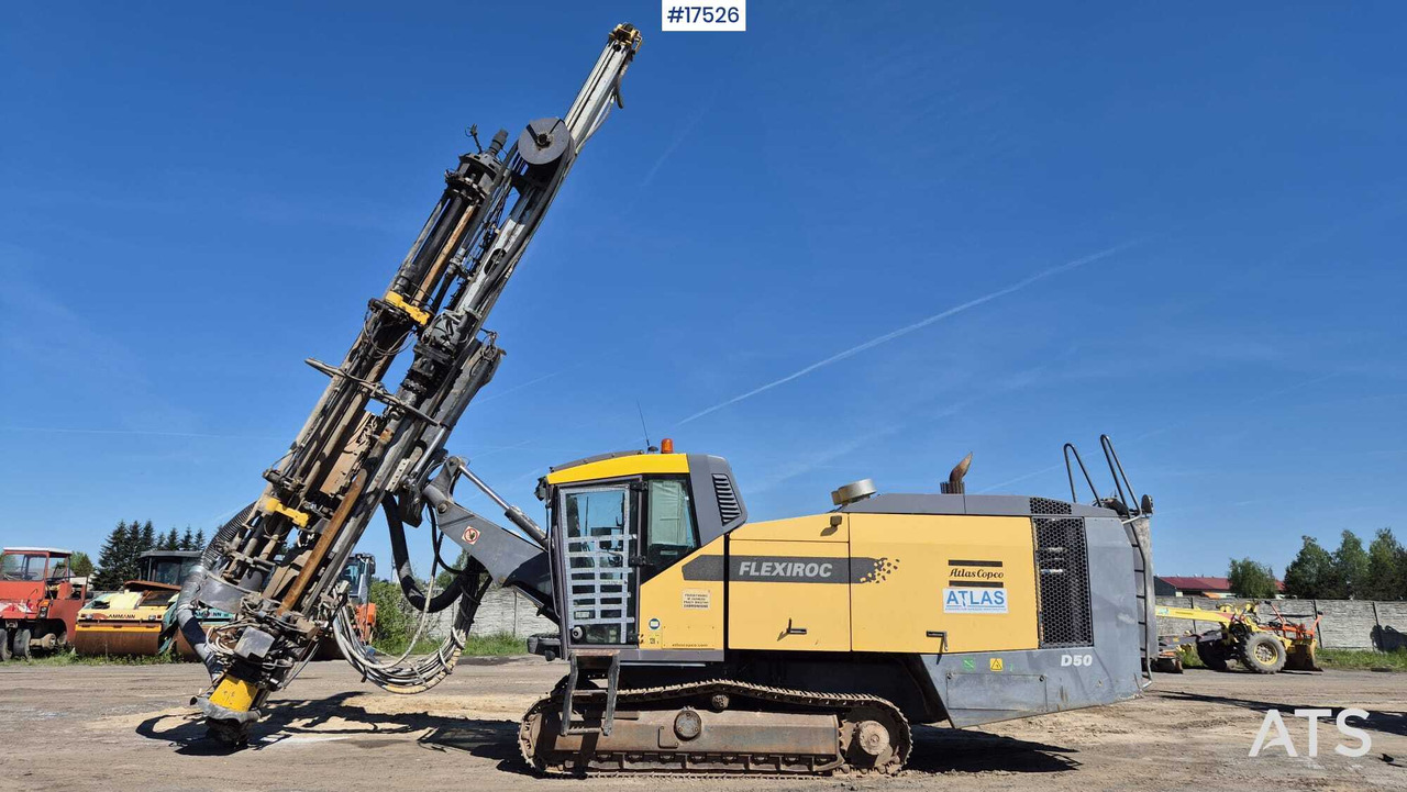 Rock drill Atlas Copco FlexiROC D50-10SF (2012) - אסדת קידוח: תמונה 1 Rock drill Atlas Copco FlexiROC D50-10SF (2012) - אסדת קידוח: תמונה 1