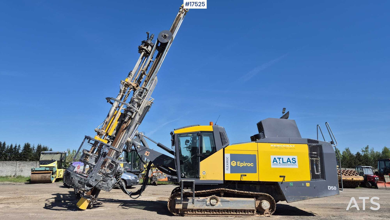 Rock drill Atlas Copco FlexiROC D50-10SF (2018) - אסדת קידוח: תמונה 1 Rock drill Atlas Copco FlexiROC D50-10SF (2018) - אסדת קידוח: תמונה 1