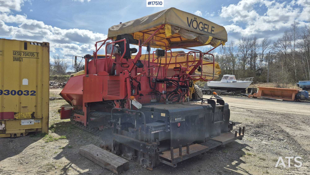 Rozściełacz asfaltu gąsienicowy Vögele SUPER 1600 (1999) - מרצף אספלט: תמונה 4 Rozściełacz asfaltu gąsienicowy Vögele SUPER 1600 (1999) - מרצף אספלט: תמונה 4