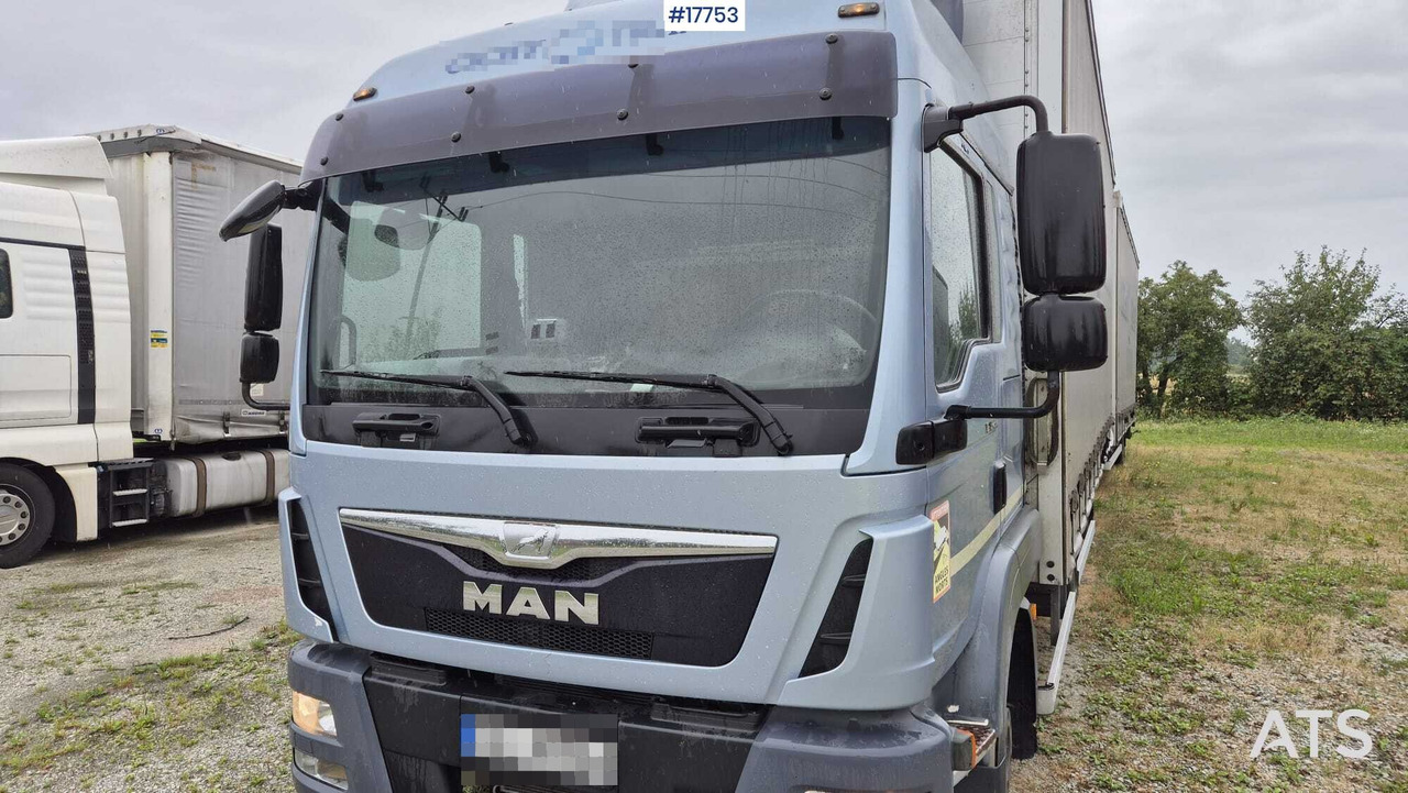 Tandem MAN TGL 8.250 (2014) - משאית וילונות צד: תמונה 3 Tandem MAN TGL 8.250 (2014) - משאית וילונות צד: תמונה 3