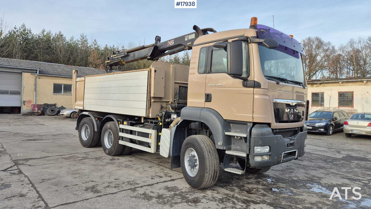 Tipper MAN TGS 33.400 6x4 HDS HIAB 144 DS-2 DUO (2009) - מזהיר, משאית מנוף: תמונה 5 Tipper MAN TGS 33.400 6x4 HDS HIAB 144 DS-2 DUO (2009) - מזהיר, משאית מנוף: תמונה 5