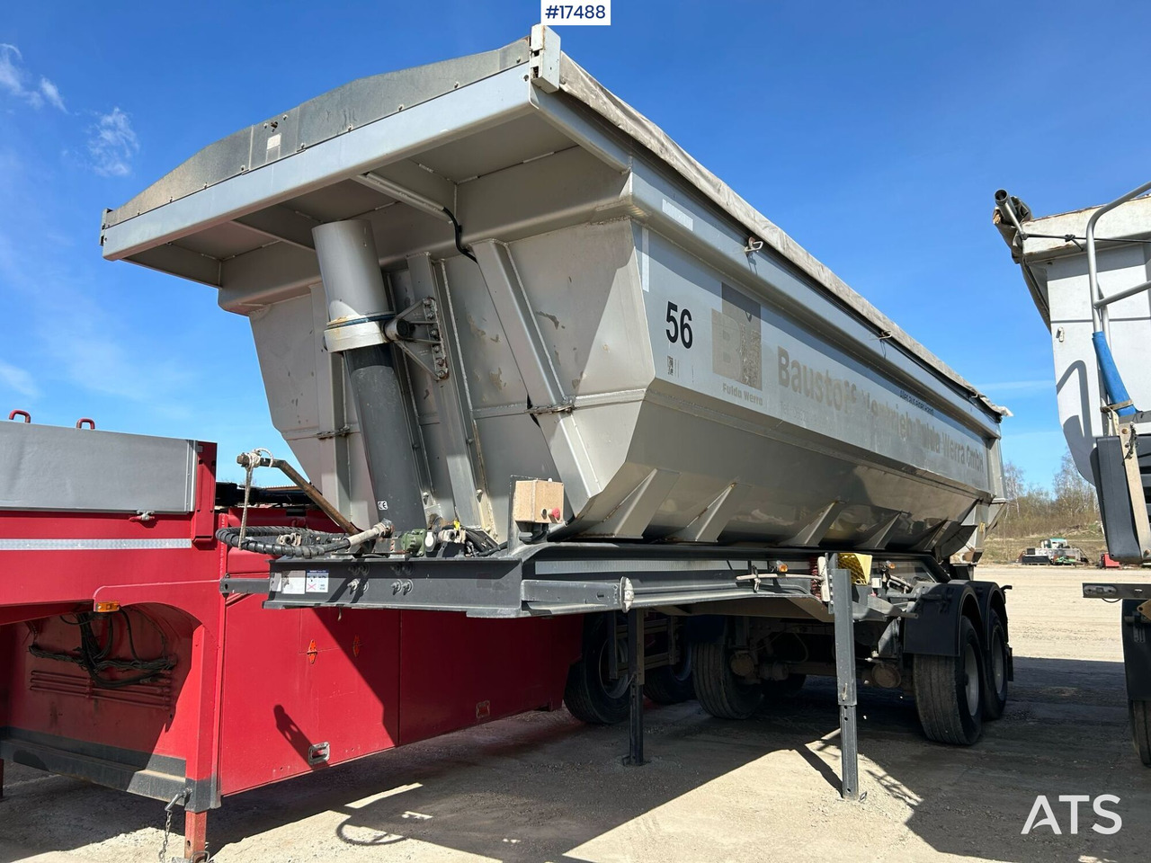 Truck semi-trailer, tipper MEIERLING MSK 18 (2017) - סמיטריילר עם מזהיר: תמונה 1 Truck semi-trailer, tipper MEIERLING MSK 18 (2017) - סמיטריילר עם מזהיר: תמונה 1