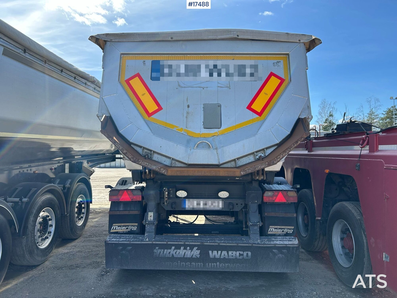 Truck semi-trailer, tipper MEIERLING MSK 18 (2017) - סמיטריילר עם מזהיר: תמונה 4 Truck semi-trailer, tipper MEIERLING MSK 18 (2017) - סמיטריילר עם מזהיר: תמונה 4