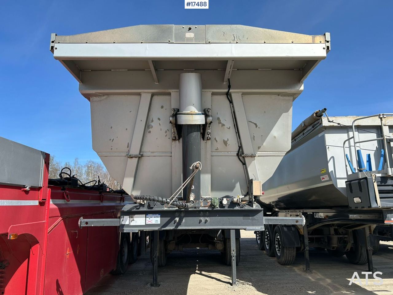 Truck semi-trailer, tipper MEIERLING MSK 18 (2017) - סמיטריילר עם מזהיר: תמונה 2 Truck semi-trailer, tipper MEIERLING MSK 18 (2017) - סמיטריילר עם מזהיר: תמונה 2