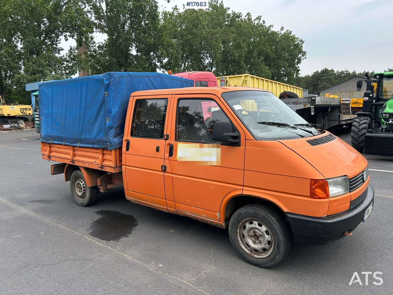 Volkswagen Transporter 1.9D double cab with box body (1992) - כלי רכב מסחרי עם וילונות צד, כלי רכב מסחרי קומבי: תמונה 1 Volkswagen Transporter 1.9D double cab with box body (1992) - כלי רכב מסחרי עם וילונות צד, כלי רכב מסחרי קומבי: תמונה 1