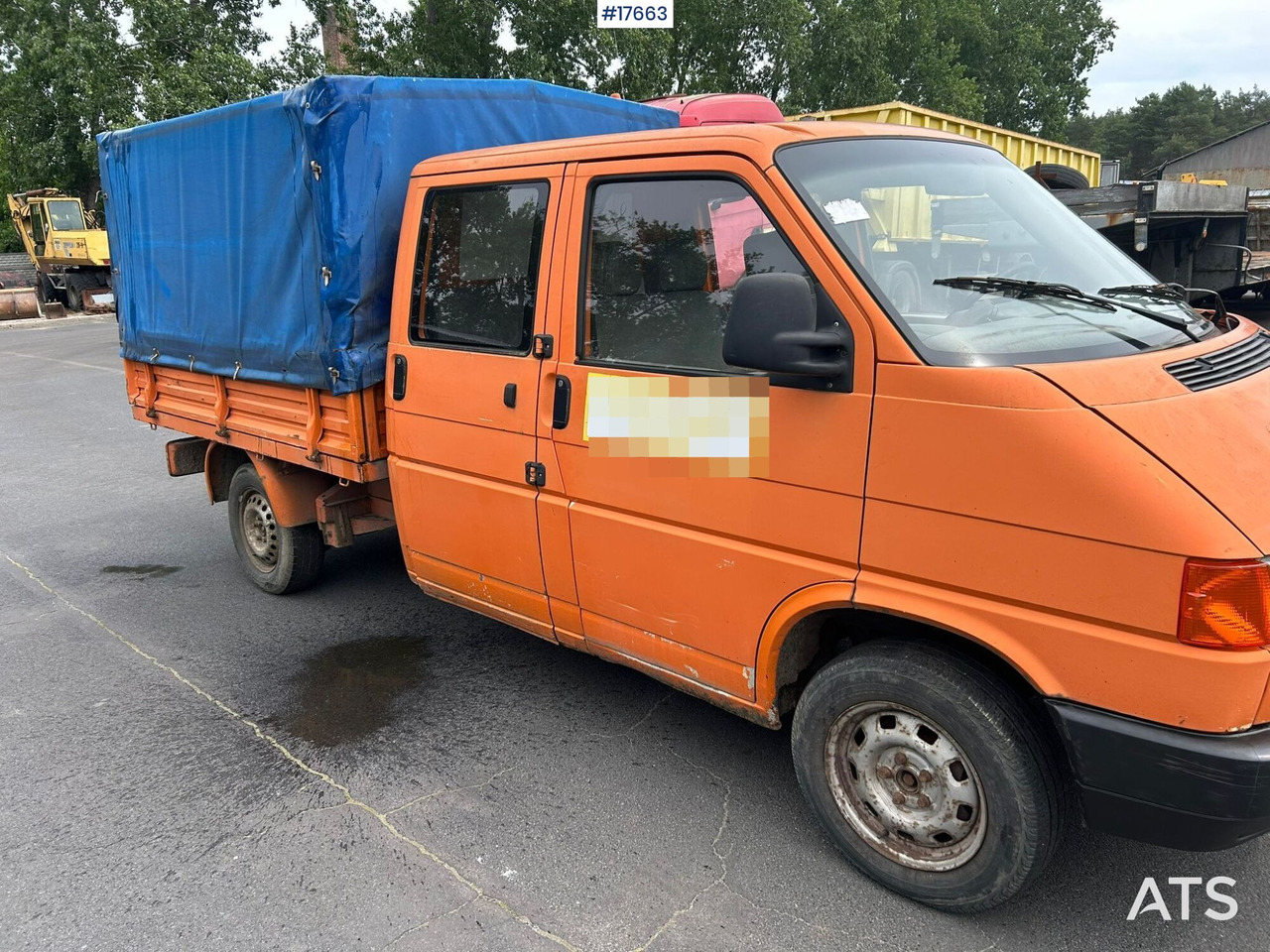 Volkswagen Transporter 1.9D double cab with box body (1992) - כלי רכב מסחרי עם וילונות צד, כלי רכב מסחרי קומבי: תמונה 5 Volkswagen Transporter 1.9D double cab with box body (1992) - כלי רכב מסחרי עם וילונות צד, כלי רכב מסחרי קומבי: תמונה 5