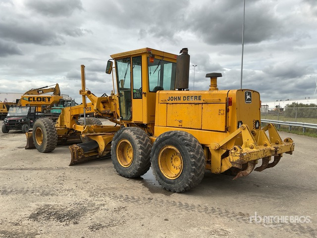 1991 John Deere 770B Motorische Grader - מפלסת: תמונה 3 1991 John Deere 770B Motorische Grader - מפלסת: תמונה 3