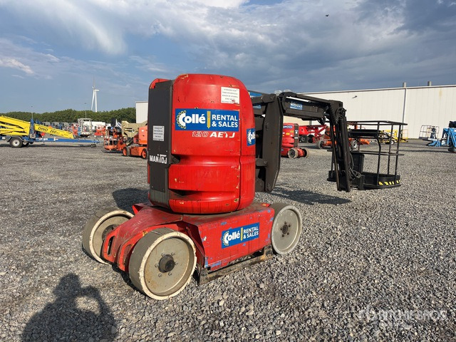 2005 Manitou 120AETJ 2WD Electric Articulating Boom Lift - זרוע מרפקי: תמונה 2 2005 Manitou 120AETJ 2WD Electric Articulating Boom Lift - זרוע מרפקי: תמונה 2
