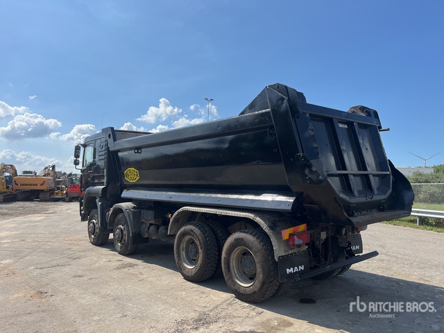 2006 MAN TGA41.430 8x8 Twin-Steer Sleeper Tri/A Dump Truck - מזהיר: תמונה 2 2006 MAN TGA41.430 8x8 Twin-Steer Sleeper Tri/A Dump Truck - מזהיר: תמונה 2