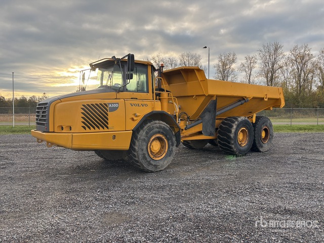 2007 Volvo A30D Articulated Dump Truck - מסיר פסולת מפרקי: תמונה 1 2007 Volvo A30D Articulated Dump Truck - מסיר פסולת מפרקי: תמונה 1
