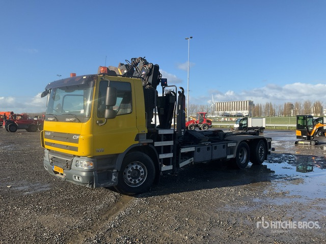 2008 DAF FAS75 6x2 Hooklift Truck - משאית הרמת וו, משאית מנוף: תמונה 2 2008 DAF FAS75 6x2 Hooklift Truck - משאית הרמת וו, משאית מנוף: תמונה 2