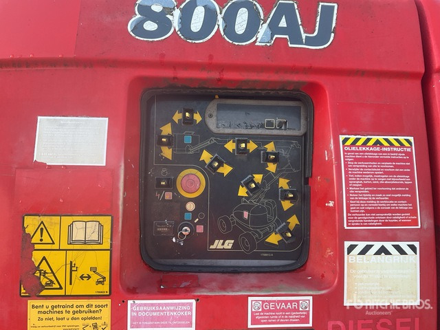 2008 JLG 800AJ 4WD Diesel Articulating Boom Lift - זרוע מרפקי: תמונה 5 2008 JLG 800AJ 4WD Diesel Articulating Boom Lift - זרוע מרפקי: תמונה 5