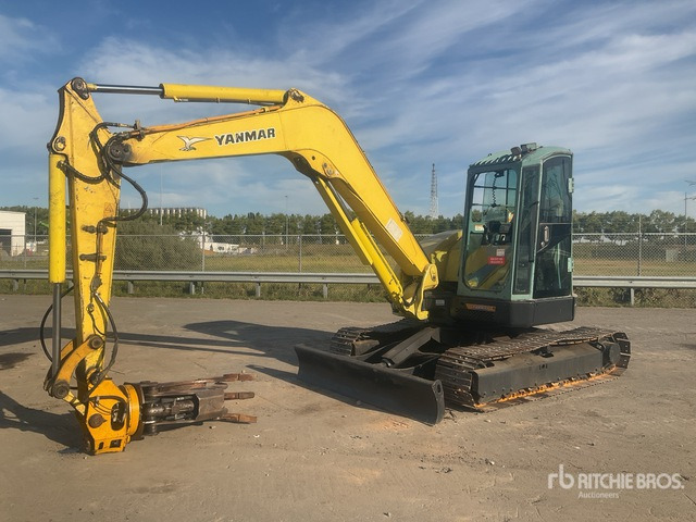 2011 Yanmar Vi080 Tracked Excavator - מחפר סורק: תמונה 2 2011 Yanmar Vi080 Tracked Excavator - מחפר סורק: תמונה 2