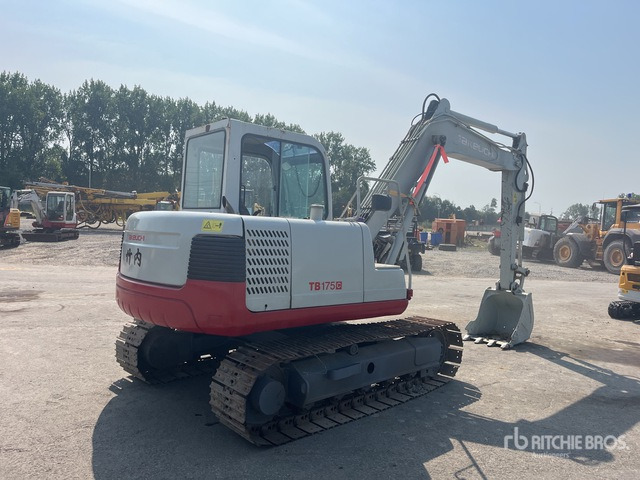 2013 Takeuchi TB175C Tracked Excavator - מחפר סורק: תמונה 4 2013 Takeuchi TB175C Tracked Excavator - מחפר סורק: תמונה 4