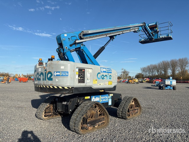 2016 Genie S-65TRAX Crawler Diesel Telescopic Boom Lift - מוט טלסקופי: תמונה 1 2016 Genie S-65TRAX Crawler Diesel Telescopic Boom Lift - מוט טלסקופי: תמונה 1