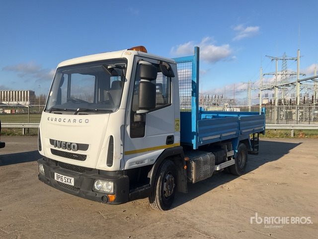 2016 Iveco Eurocargo 75E16S 4x2 S/A Dump Truck - מזהיר: תמונה 1 2016 Iveco Eurocargo 75E16S 4x2 S/A Dump Truck - מזהיר: תמונה 1