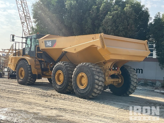 2018 Cat 745 Articulated Dump Truck - מסיר פסולת מפרקי: תמונה 3 2018 Cat 745 Articulated Dump Truck - מסיר פסולת מפרקי: תמונה 3