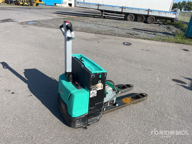 2018 Mitsubishi PBP16N2 Electric Pallet Jack - משאית משטחים: תמונה 3 2018 Mitsubishi PBP16N2 Electric Pallet Jack - משאית משטחים: תמונה 3