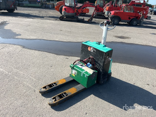 2018 Mitsubishi PBP16N2 Electric Pallet Jack - משאית משטחים: תמונה 1 2018 Mitsubishi PBP16N2 Electric Pallet Jack - משאית משטחים: תמונה 1