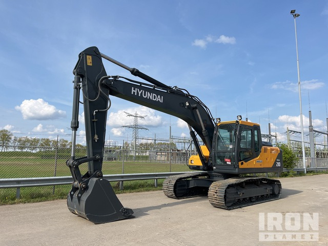 Hyundai R210 Tracked Excavator - מחפר סורק: תמונה 1 Hyundai R210 Tracked Excavator - מחפר סורק: תמונה 1