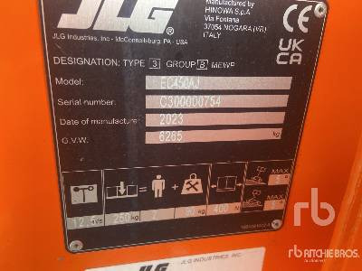 JLG EC450AJ 2WD Electric (Unused) - זרוע מרפקי: תמונה 5 JLG EC450AJ 2WD Electric (Unused) - זרוע מרפקי: תמונה 5