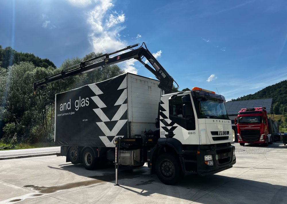 Iveco Stralis 360 // HIAB 144 E4 HIDUO + Radio // Zabudowa 6m // Oś podnoszona - יחידת טרקטור: תמונה 2 Iveco Stralis 360 // HIAB 144 E4 HIDUO + Radio // Zabudowa 6m // Oś podnoszona - יחידת טרקטור: תמונה 2