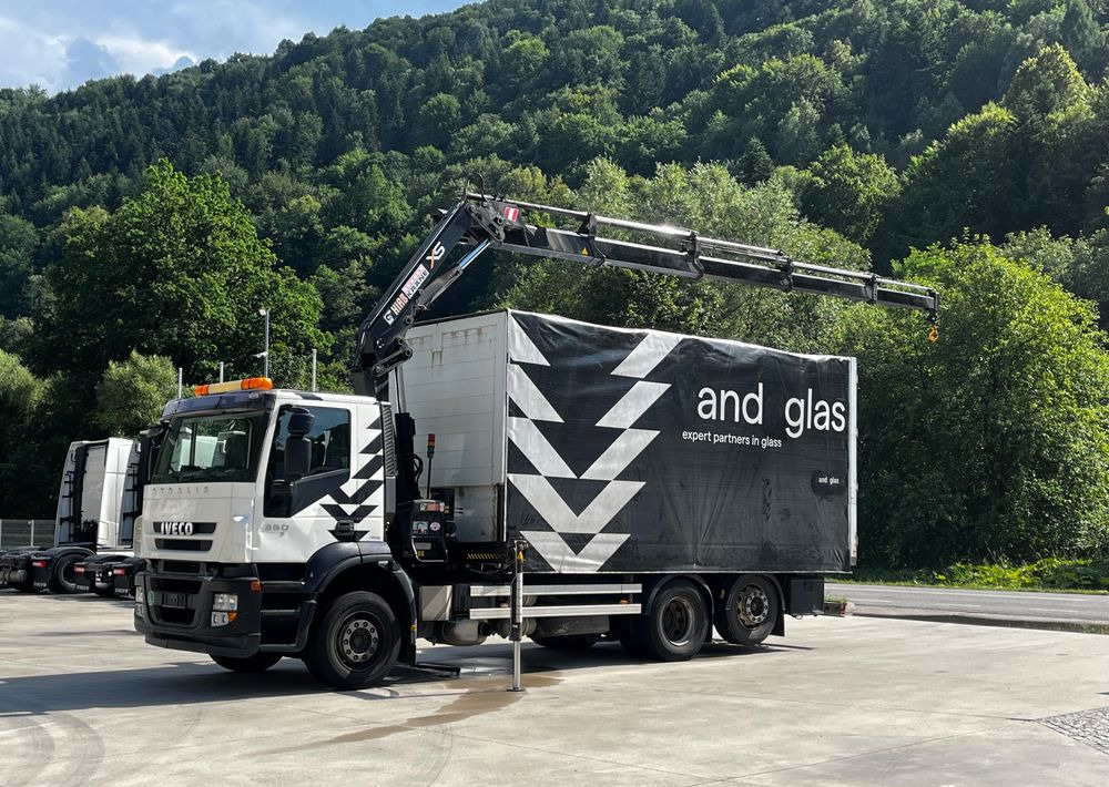 Iveco Stralis 360 // HIAB 144 E4 HIDUO + Radio // Zabudowa 6m // Oś podnoszona - יחידת טרקטור: תמונה 1 Iveco Stralis 360 // HIAB 144 E4 HIDUO + Radio // Zabudowa 6m // Oś podnoszona - יחידת טרקטור: תמונה 1