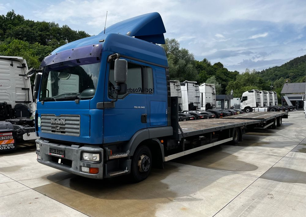 MAN TGM 12.240 // 2008 Rok // Euro 5 // + Przyczepa Konar 2 osie // 7.7+7.7 // - משאית צד נופל/ שטוחה: תמונה 3 MAN TGM 12.240 // 2008 Rok // Euro 5 // + Przyczepa Konar 2 osie // 7.7+7.7 // - משאית צד נופל/ שטוחה: תמונה 3