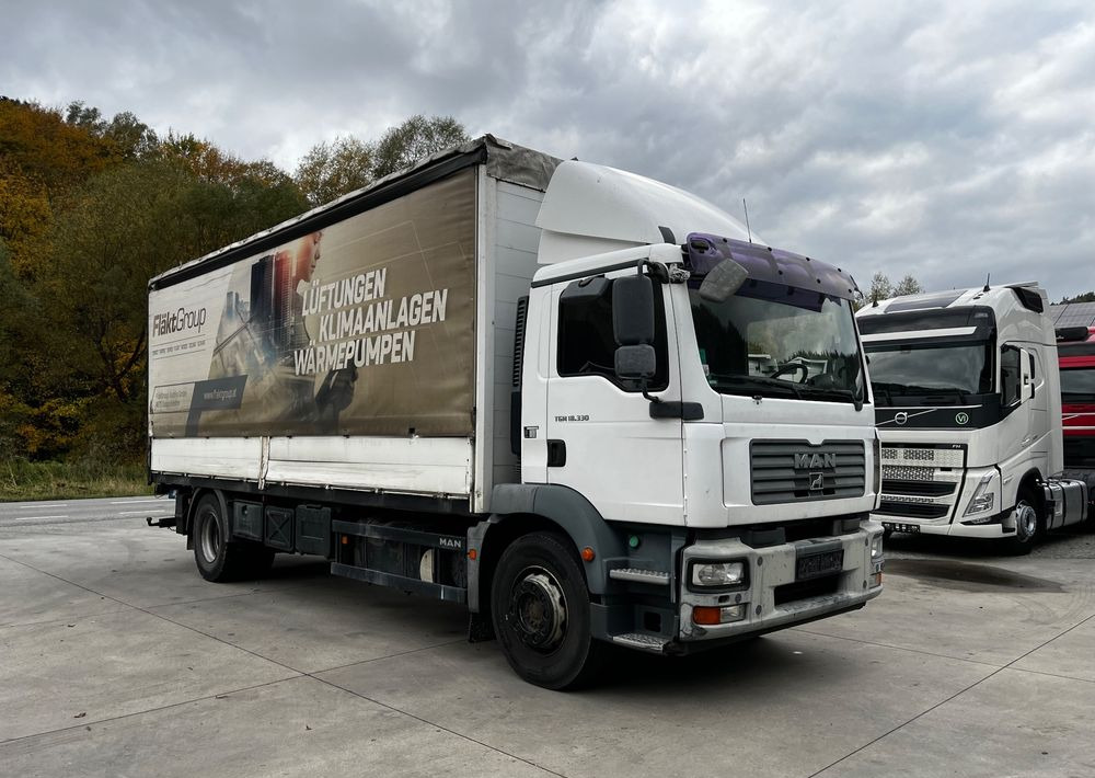 MAN TGM 18.330 4x2 // Zabudowa Burtowa // Manual // Specjalny // Ładowność 9600kg // - משאית וילונות צד: תמונה 3 MAN TGM 18.330 4x2 // Zabudowa Burtowa // Manual // Specjalny // Ładowność 9600kg // - משאית וילונות צד: תמונה 3