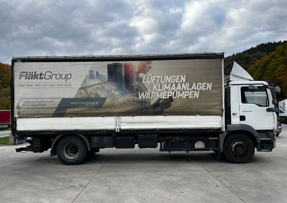 MAN TGM 18.330 4x2 // Zabudowa Burtowa // Manual // Specjalny // Ładowność 9600kg // - משאית וילונות צד: תמונה 4 MAN TGM 18.330 4x2 // Zabudowa Burtowa // Manual // Specjalny // Ładowność 9600kg // - משאית וילונות צד: תמונה 4