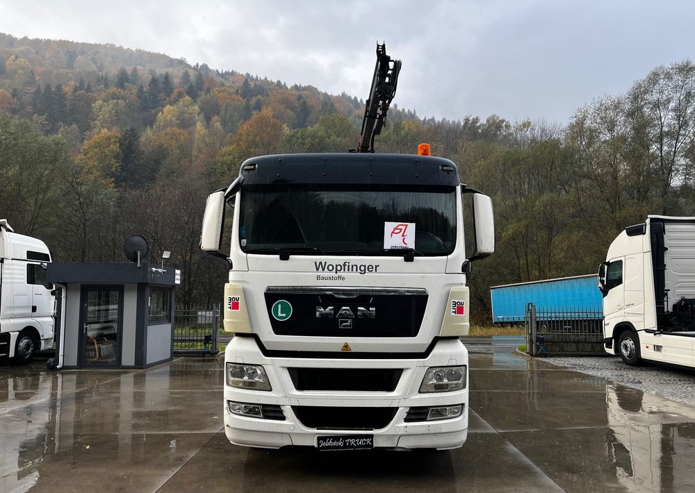 MAN TGX 26.440 // 2009 // Palfinger PK 12001EH Radio // Oś skrętna i podnoszona // - משאית צד נופל/ שטוחה, משאית מנוף: תמונה 2 MAN TGX 26.440 // 2009 // Palfinger PK 12001EH Radio // Oś skrętna i podnoszona // - משאית צד נופל/ שטוחה, משאית מנוף: תמונה 2