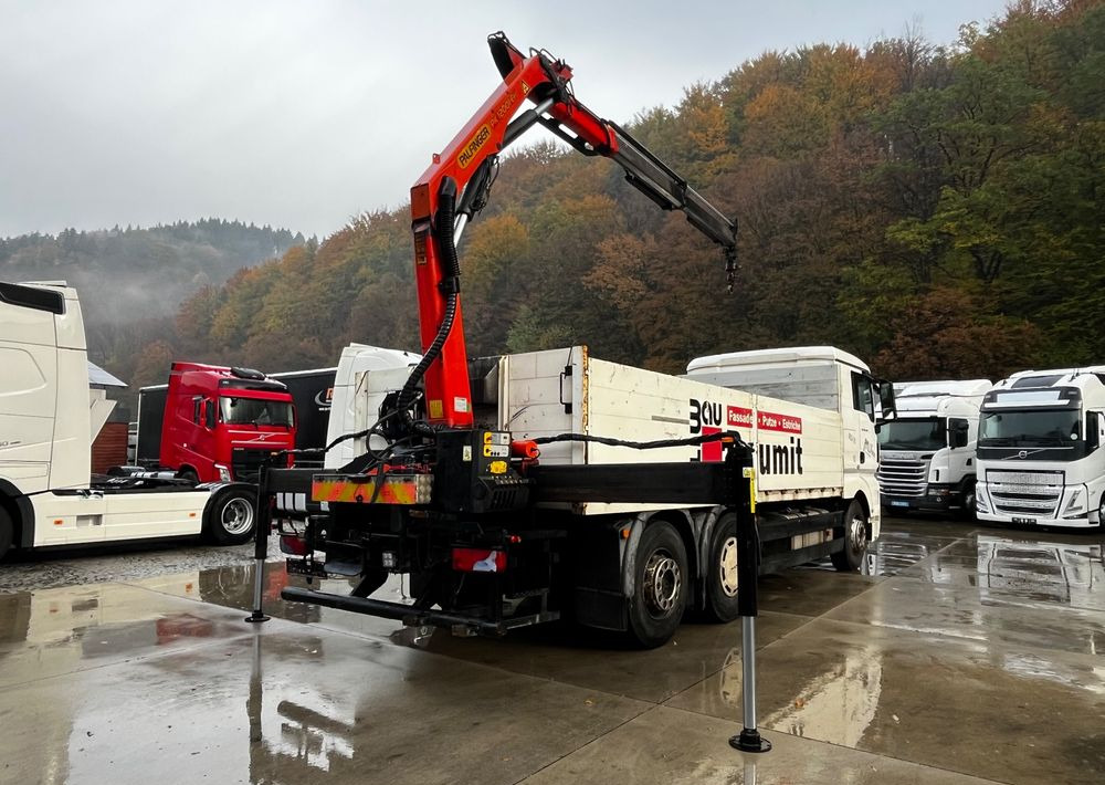 משאית צד נופל/ שטוחה, משאית מנוף MAN TGX 26.440 // 2009 // Palfinger PK 12001EH Radio // Oś skrętna i podnoszona //: תמונה 6 משאית צד נופל/ שטוחה, משאית מנוף MAN TGX 26.440 // 2009 // Palfinger PK 12001EH Radio // Oś skrętna i podnoszona //: תמונה 6