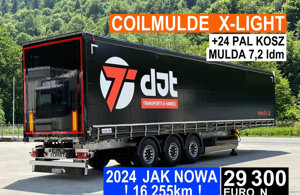 חָדָשׁ סמיטריילר עם וילונות צד Schmitz Cargobull COILMULDE: תמונה 1
