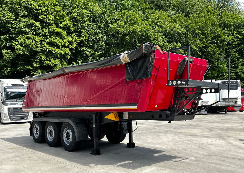 Schmitz Cargobull Wywrotka Aluminiowa 27m3 // Osie SAF // 2007 Rok // Klapa // - סמיטריילר עם מזהיר: תמונה 4 Schmitz Cargobull Wywrotka Aluminiowa 27m3 // Osie SAF // 2007 Rok // Klapa // - סמיטריילר עם מזהיר: תמונה 4
