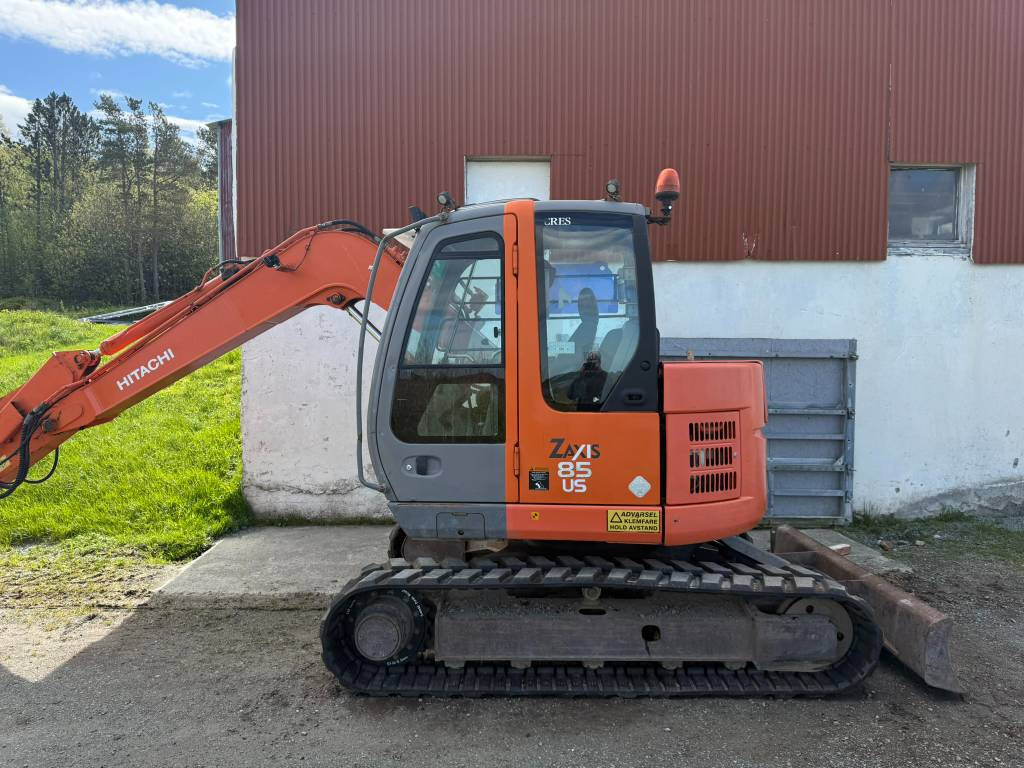Hitachi ZX 85 US - מיני מחפר: תמונה 5 Hitachi ZX 85 US - מיני מחפר: תמונה 5