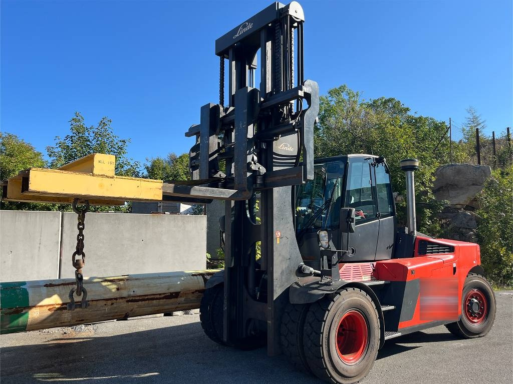 Linde H 160 D - מלגזת סולר: תמונה 1 Linde H 160 D - מלגזת סולר: תמונה 1