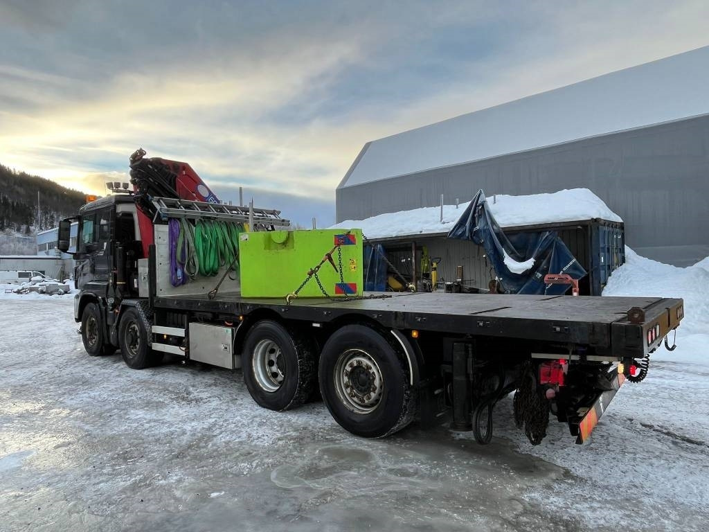 MAN TGS 35.480 8x4 60 tm HMF crane - משאית מנוף: תמונה 2 MAN TGS 35.480 8x4 60 tm HMF crane - משאית מנוף: תמונה 2