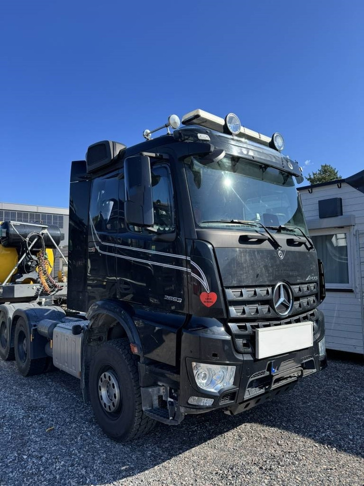 יחידת טרקטור, מערבל בטון סמיטרליילר Mercedes-Benz Arocs 6X4 AMT BT 220 semi-trailer concrete mixer: תמונה 9