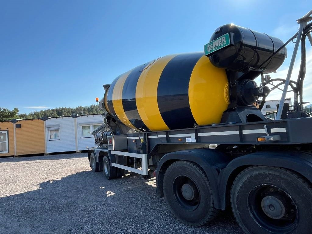 יחידת טרקטור, מערבל בטון סמיטרליילר Mercedes-Benz Arocs 6X4 AMT BT 220 semi-trailer concrete mixer: תמונה 7