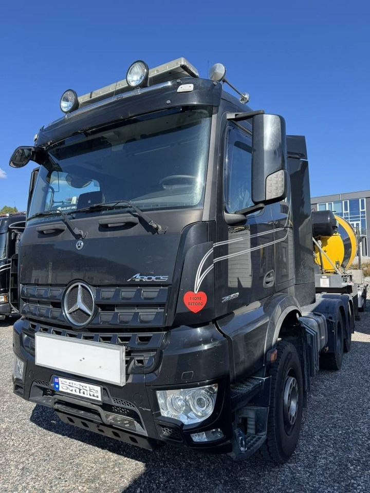 יחידת טרקטור, מערבל בטון סמיטרליילר Mercedes-Benz Arocs 6X4 AMT BT 220 semi-trailer concrete mixer: תמונה 8