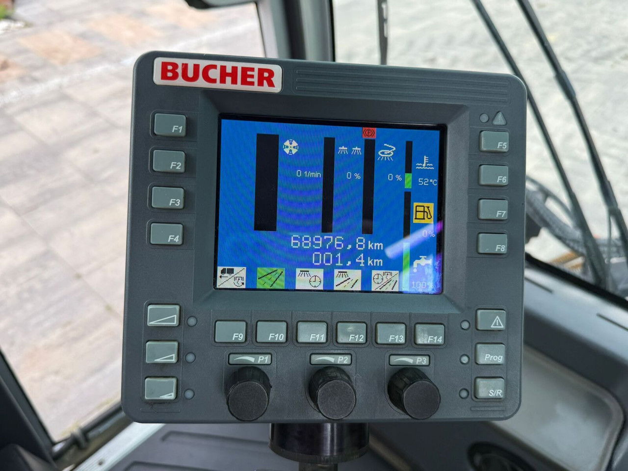 מטאטא כבישים Bucher CityCat 2020 Zamiatarka 3 szczotki Klimatyzacja Ka mera cofania: תמונה 13