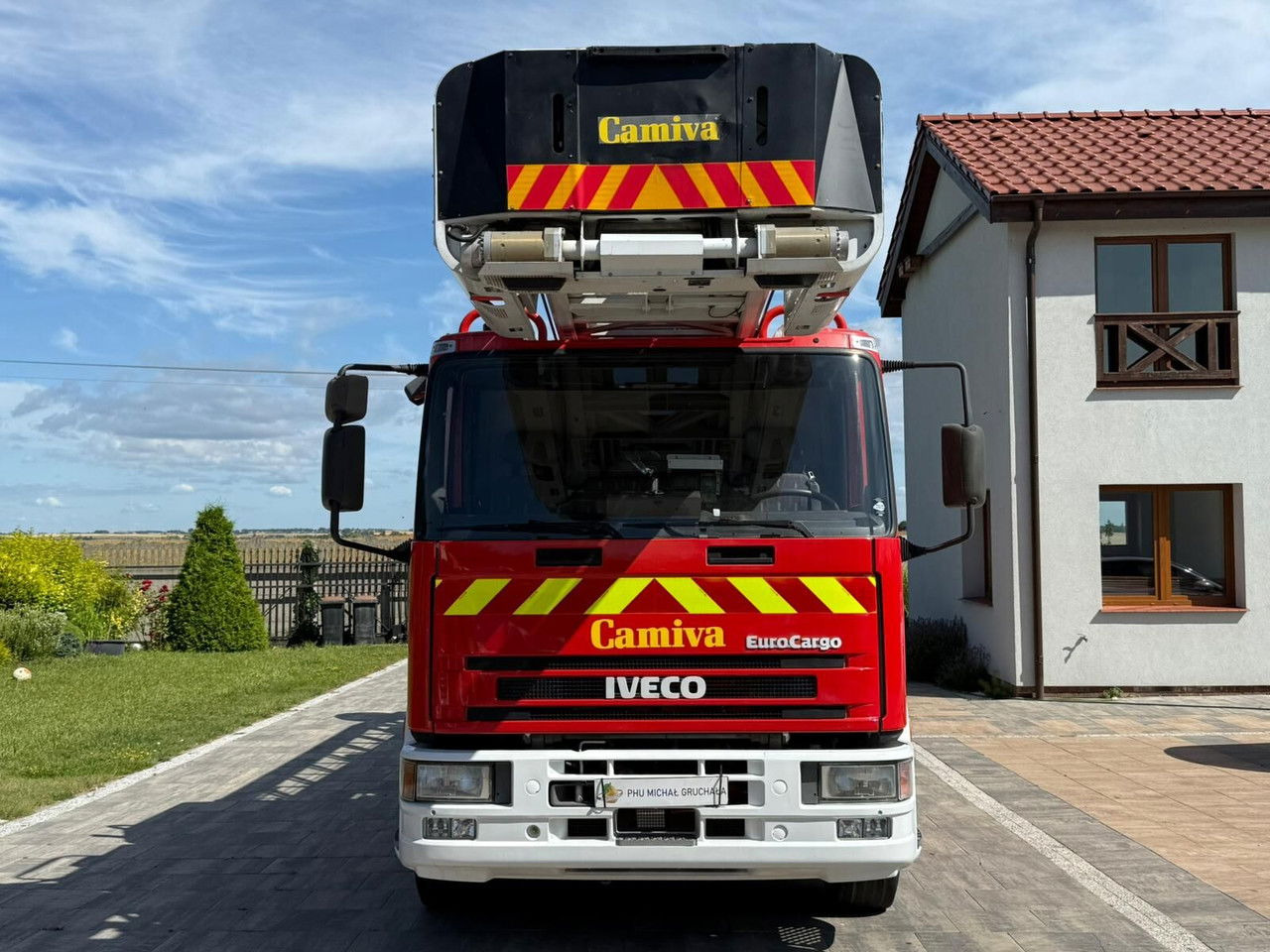 Iveco EuroCargo 130 130E24 Drabina strażacka Camiva Epas 30 - משאית אש: תמונה 5 Iveco EuroCargo 130 130E24 Drabina strażacka Camiva Epas 30 - משאית אש: תמונה 5