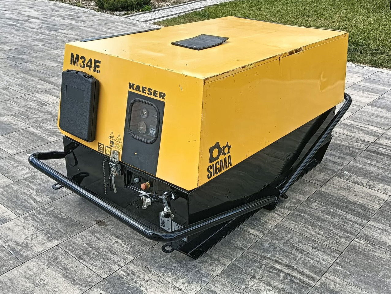Kaeser M34E - מדחס אוויר: תמונה 1 Kaeser M34E - מדחס אוויר: תמונה 1