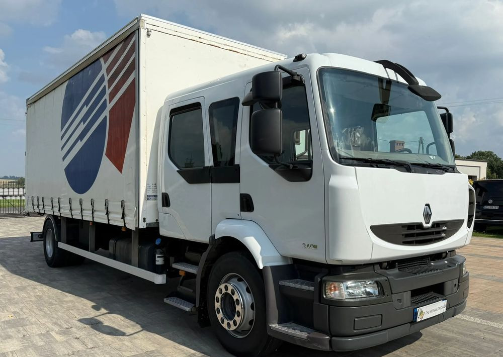 Renault Midlum - משאית וילונות צד: תמונה 1 Renault Midlum - משאית וילונות צד: תמונה 1