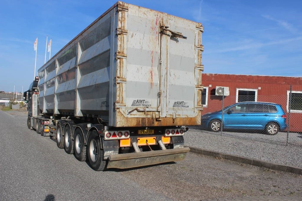 AMT TV400 68 m3 4 akslet skrottrailer - סמיטריילר בתיבה סגורה: תמונה 3 AMT TV400 68 m3 4 akslet skrottrailer - סמיטריילר בתיבה סגורה: תמונה 3